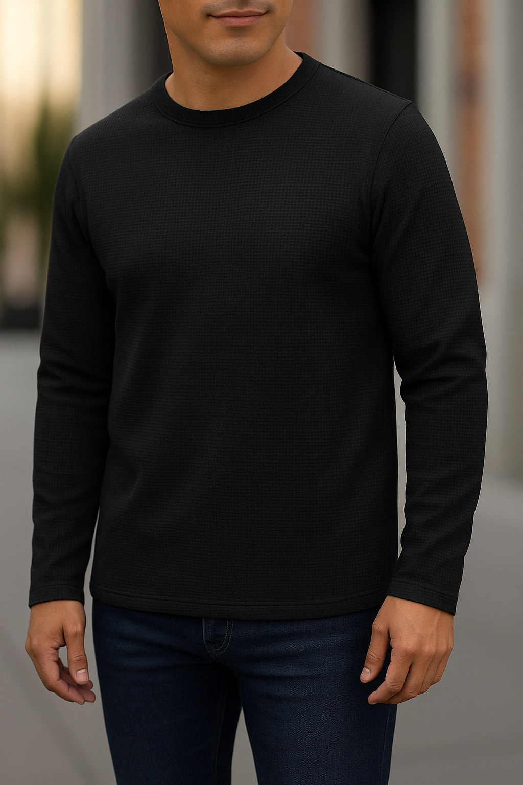 Full sleeve Premium T-Shirt black